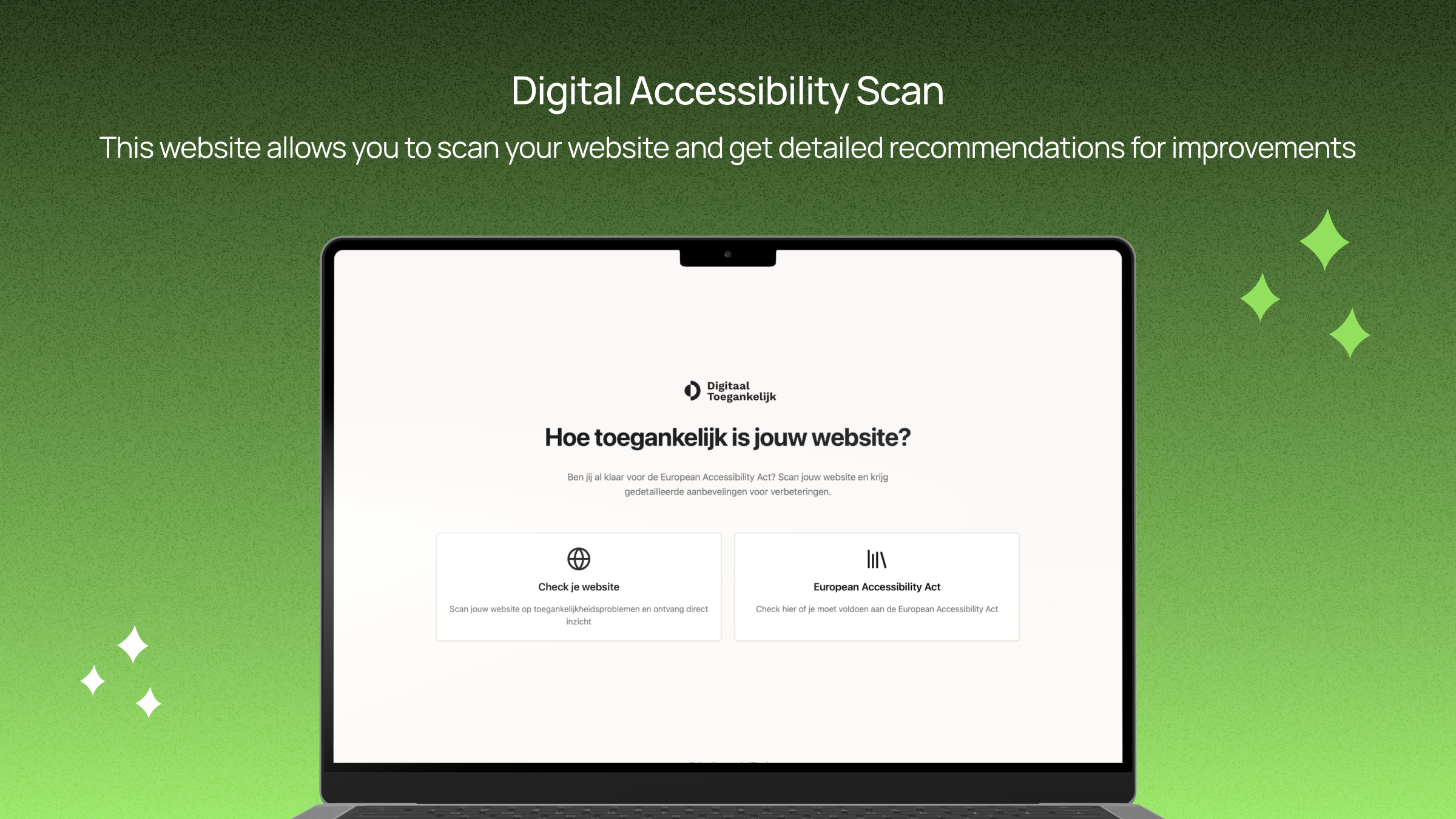 Digital Accessibility Scan